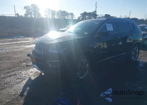 2020 Jeep Compass Limited 4X4 z USA, uszkodzony, nr VIN 3C4NJDCB3LT244661